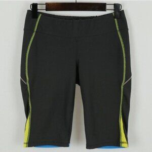 Lucy Women's Extra Small Gray Pull On Mid Rise Athletic Bike Shorts